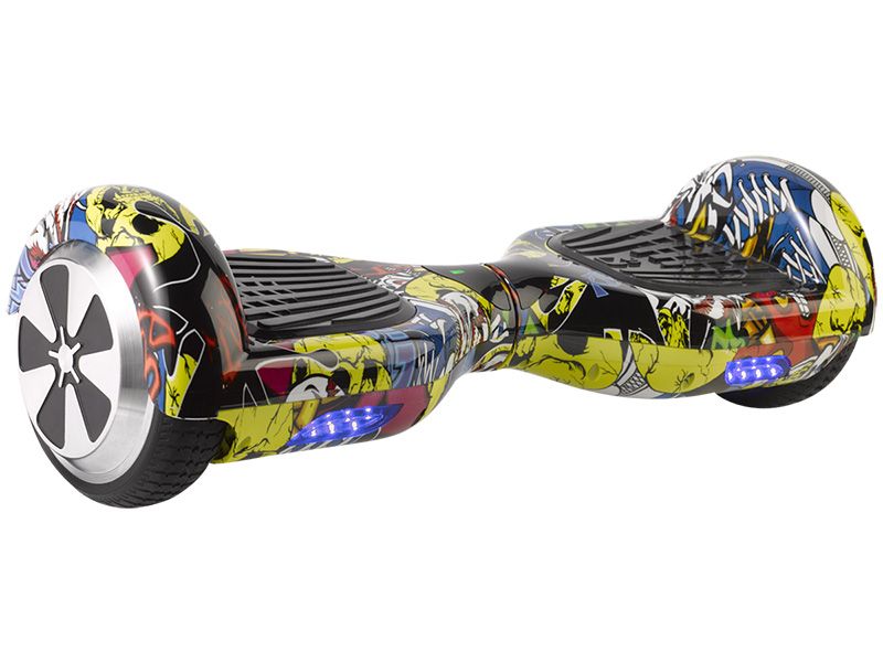 Multi Color Electric Hoverboard, Self Balancing Scooter - 6.5"