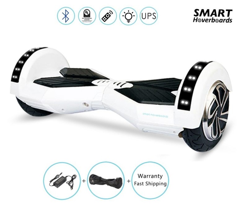 8 white hoverboard