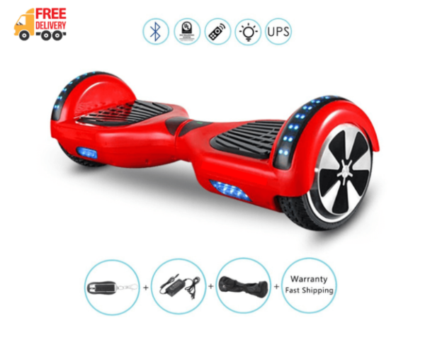 6.5 inch red hoverboard
