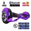 8 inch hoverboard purple